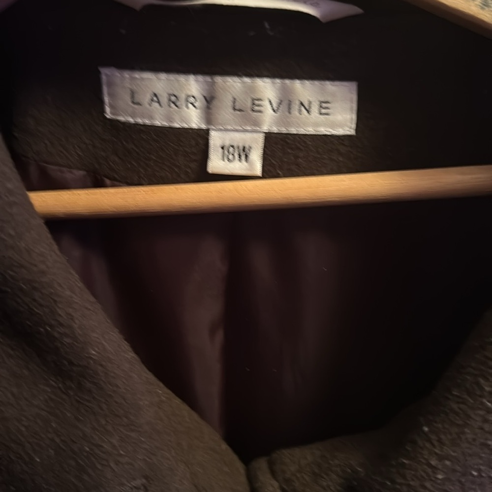 Larry Laviine wool coat 18w - Picture 2 of 12